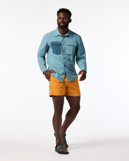 Brinco 5" Short - Print - Men's - Splash Azure - US 4719