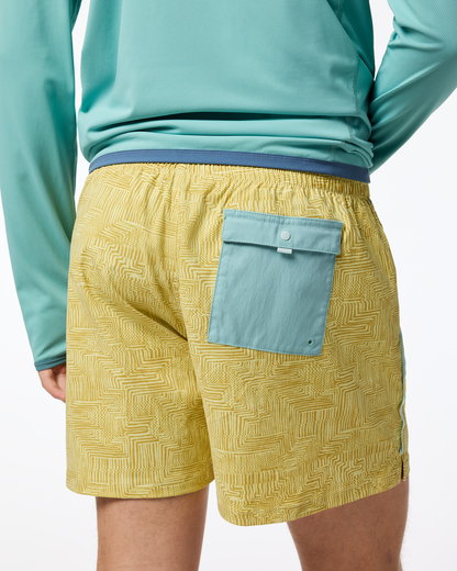 Brinco 5" Short - Print - Men's - Splash Azure - US 4719